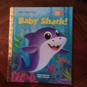 Baby Shark Adventure Book - Blue and Purple